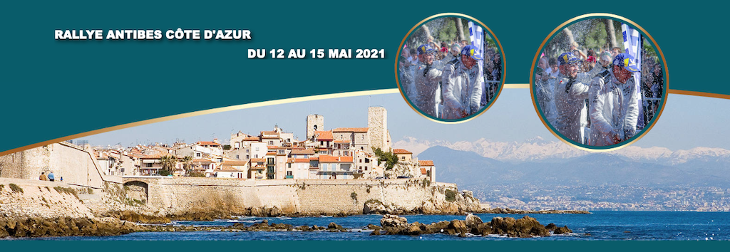 Site internet Rallye Antibes Côte d'Azur du 12 au 15 mai 2021