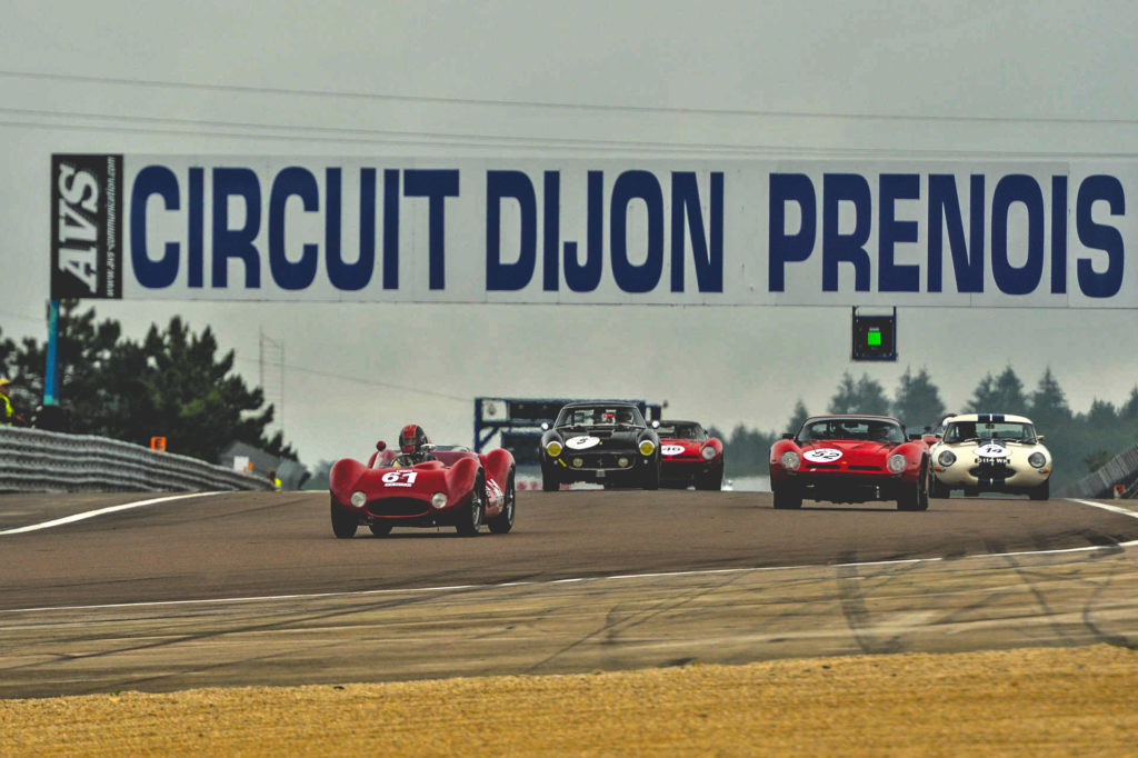 Le plateau du Greatest's Trophy au Grand Prix de l'Âge d'Or 2018 à Dijon-Presnois