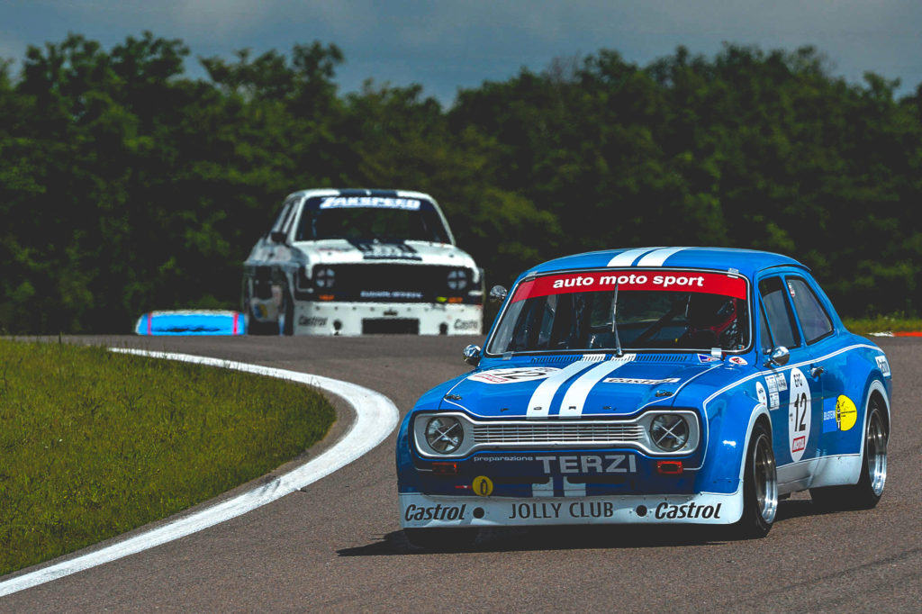 Le plateau de l'Heritage Touring Cup au Grand Prix de l'Âge d'Or 2018 à Dijon-Presnois